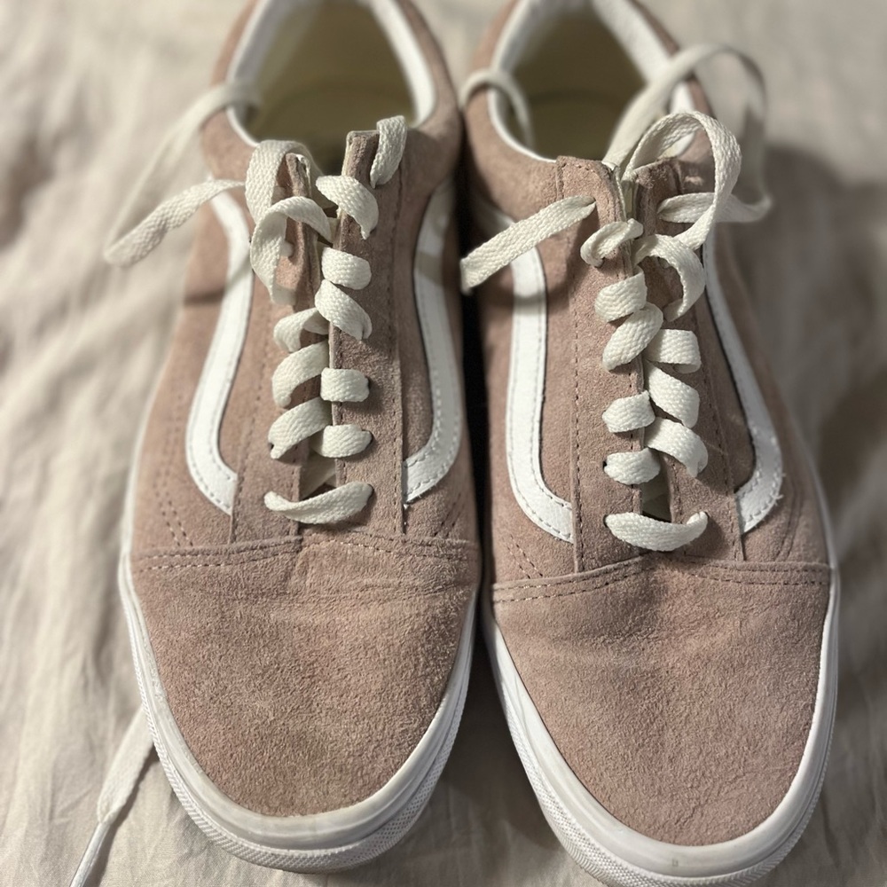 New Vans Old Skool light grey/purple